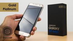 Samsung galaxy s7 edge platinum gold