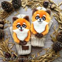 Звероварежки mittens