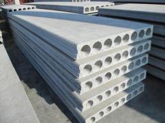 Machine for the production of hollow core slabs by extrusion