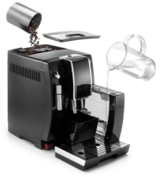 Neue automatische kaffeemaschine de ' longhi dinamica ecam 350. 15. B