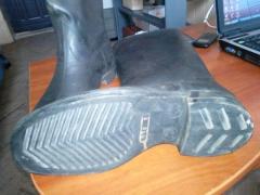 Hohe gummiminenstiefel udssr