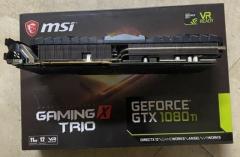 Msi geforce gtx 1080 ti gaming x trio 11gb