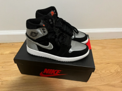 Aleali may x air jordan 1 retro high gg shadow grey
