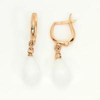 Серьги с полудрагоценными камнями -20% скидка