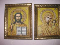 продам пару икон для венчания