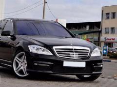 Передний бампер Mercedes S-class W221 (копия AMG S63)
