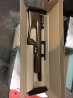 Pneumatisches Gewehr, seine eigene manuelle Produktion. Lieferung ohne Koffer