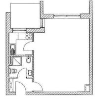 Квартира в Berlin-Schöneberg  € 173.000.  41 м².  Комнат 1