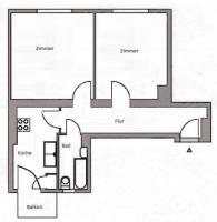 Квартира в Berlin – Charlottenburg € 185.000.   50 м².  Комнат 2